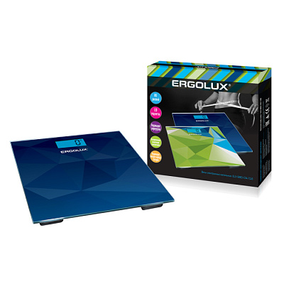 Весы напольные Ergolux ELX-SB03-C45 абстракция купить Бытовая техника