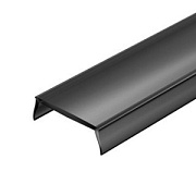 купить Экран для профиля Arlight чёрный MAT-L-BLACK-3000 033686 пластик 3 метра Профиль