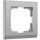 Рамка 1 пост Werkel WL04-Frame-01 серебро W0011806  купить Werkel  Рамки