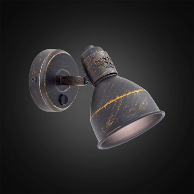 Спот CITILUX CL502512 Опус венге выключатель E14 60W купить Споты