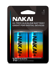 купить Батарейка LR14 C NAKAI Hi-Tech 1702-0011 Батарейки, Аккумуляторы, з/у