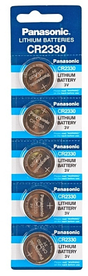 Батарейка Panasonic CR2330 BL5 купить Батарейки, Аккумуляторы, з/у