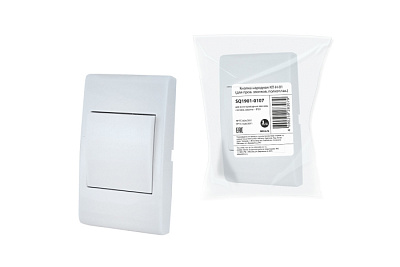 Кнопка звонка TDM SQ1901-0107 КП-Р-01 белая купить Звонки