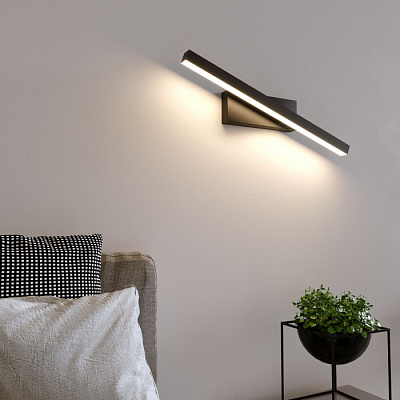 Подсветка для картин Electrostandard RINO LED чёрный 10W купить Для подсветки зеркал и картин