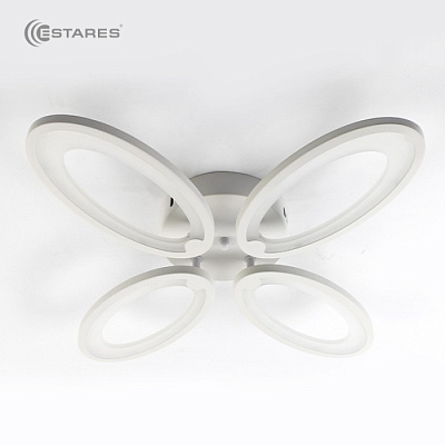 Люстра светодиодная Estares ROOM 60W 4OV-APP-510x80-WHITE/WHITE до 18кв.м купить Светодиодные люстры