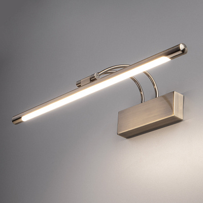 Подсветка для картин Elektrostandard Simple LED бронза светодиодный 10W купить Для подсветки зеркал и картин
