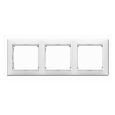 Рамка 3 поста Legrand Valena Белый 774453 купить Legrand Valena