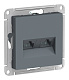 Розетка RJ45 двойная AtlasDesign Грифель SE ATN000785 купить AtlasDesign