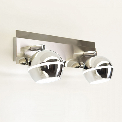 Спот CITILUX CL555521 Раймонд хром светодиоды 3000K 2*5W купить Споты