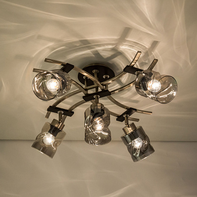 Люстра ламповая CITILUX CL142155 Мерида E27 75W *5 купить Ламповые люстры