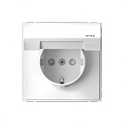 купить Розетка с заземлением, шторки, крышка ArtGallery Белый 16А IP44 SE GAL440146 ArtGallery