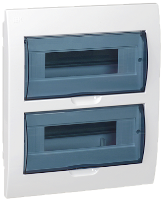 Бокс  ЩРВ-П-24 мод.встраеваемый пластик IP44 IEK купить Боксы