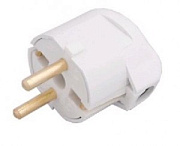 купить Вилка Bylectrica В16-242 угловая з/к белая 16А Вилки, Колодки