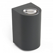 купить Точечный светильник Feron DH053 2*5W 4000K 800Lm IP54 серый 55*55*100 накладной Садово-парковые