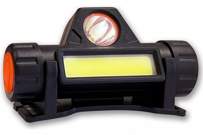 Фонарь налбный Облик 2083 3W+3W COB аккумулятор купить Фонари