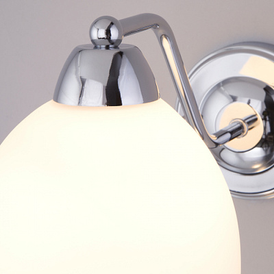 Бра EUROSVET 30172/1 Оптима хром E27 60W купить Бра