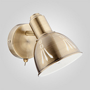 купить Спот EUROSVET 20052/1 античная бронза выключатель E14 40W Споты