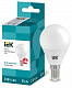 Лампа светодиодная IEK G45  3W E14 4000K купить Светодиодные